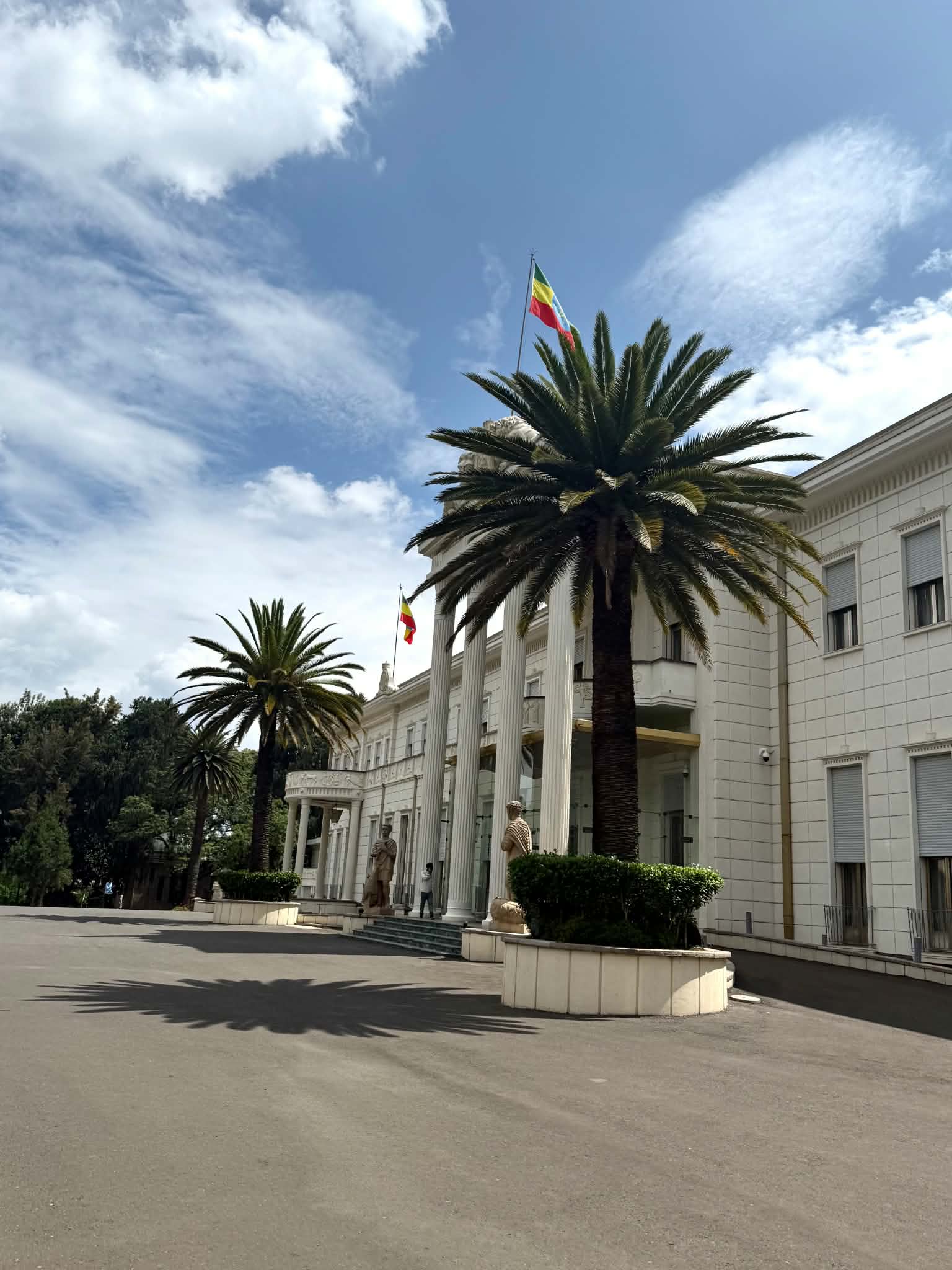 A modern office building in Addis Ababa